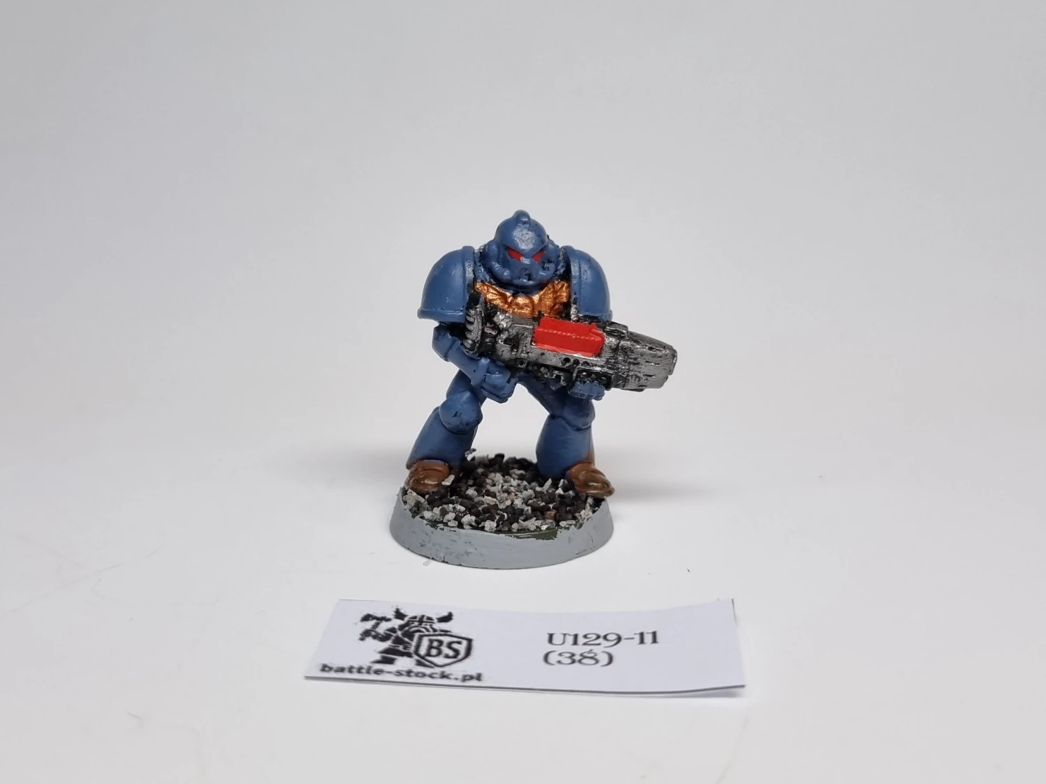 space marine with plasma metal 2nd