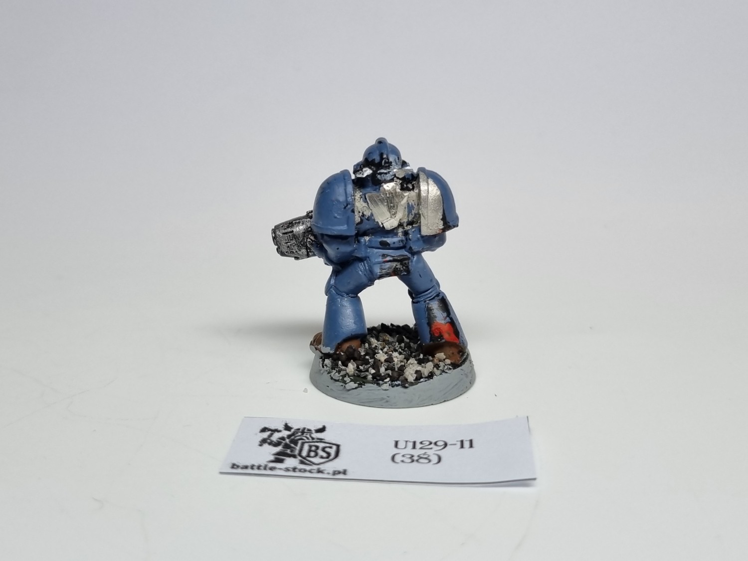 space marine with plasma metal 2nd