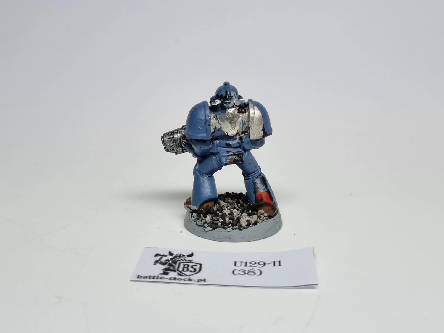 space marine with plasma metal 2nd