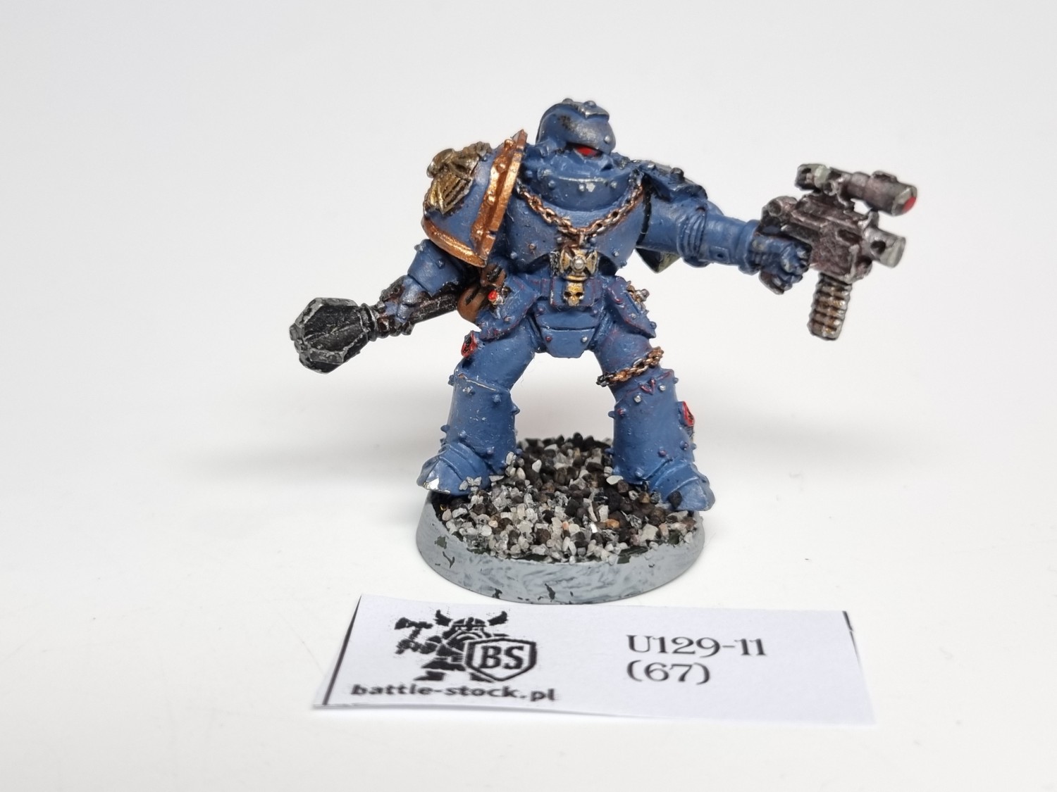 SW metal uszkodzony space marine