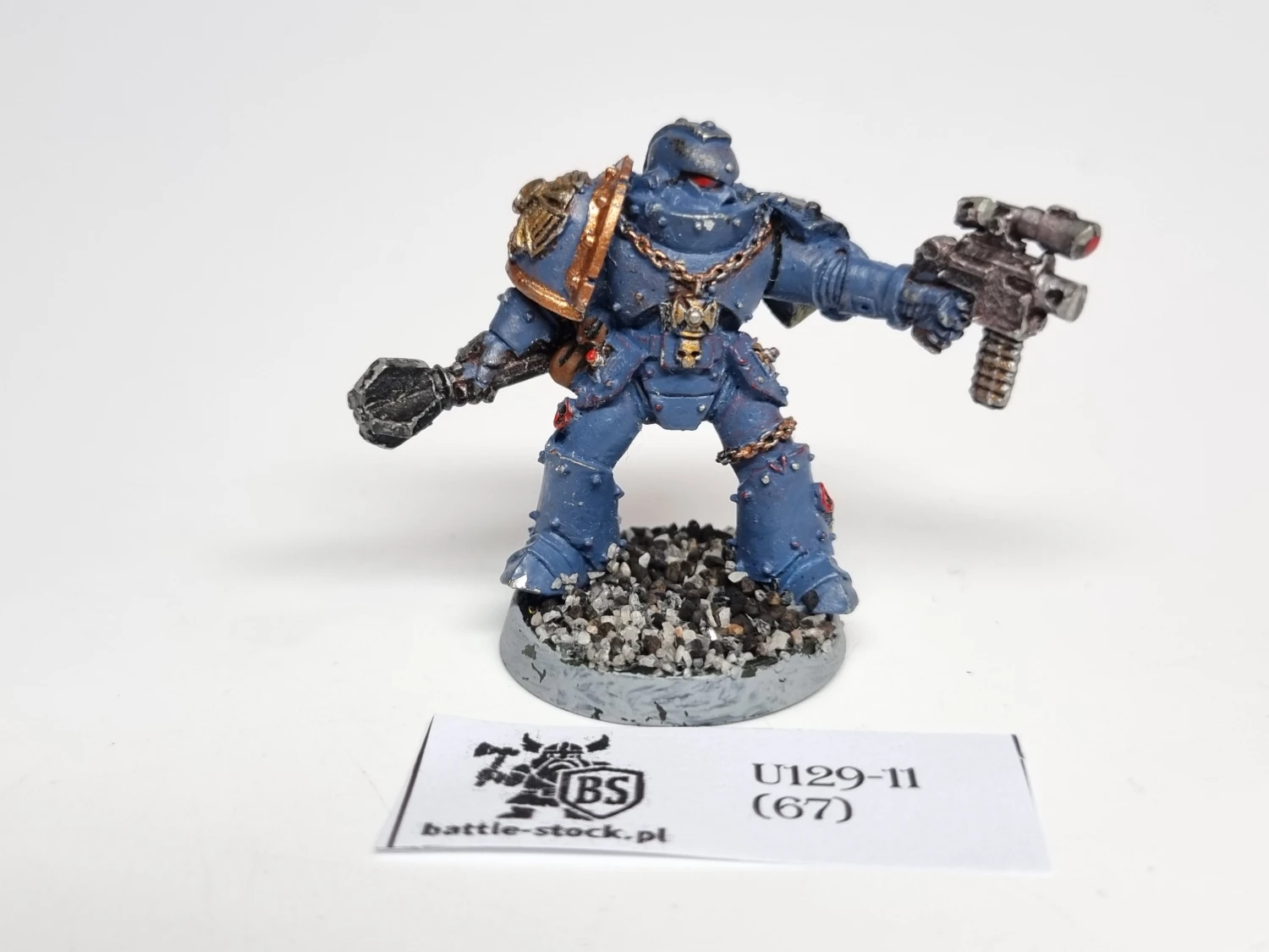 SW metal uszkodzony space marine