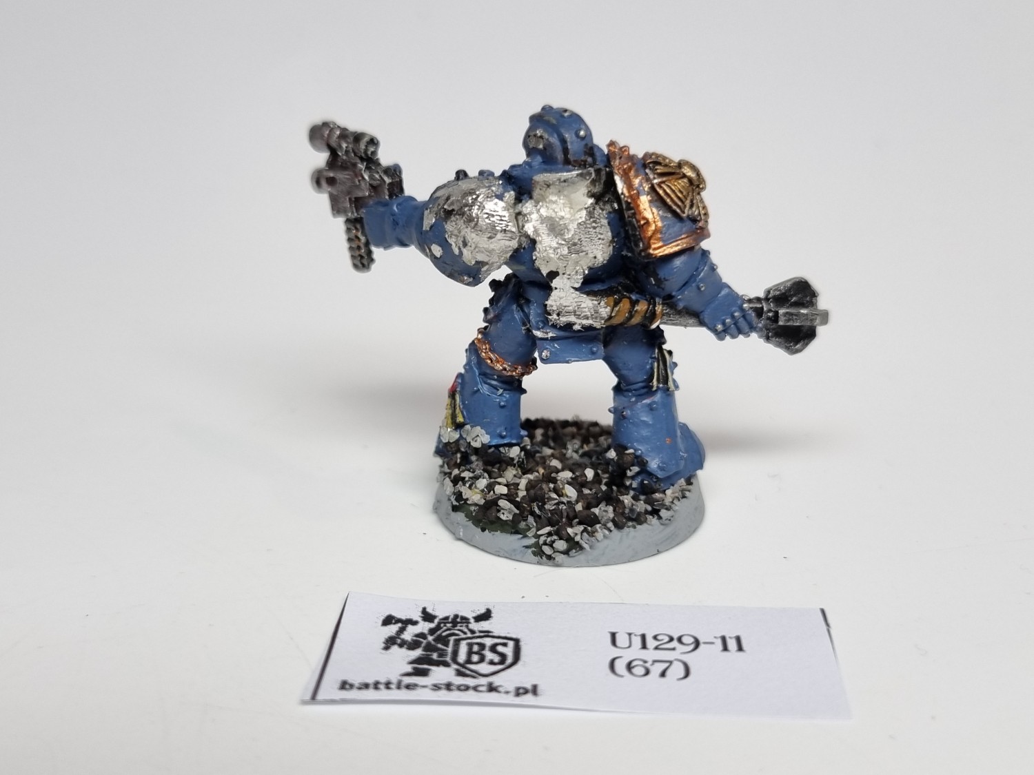 SW metal uszkodzony space marine