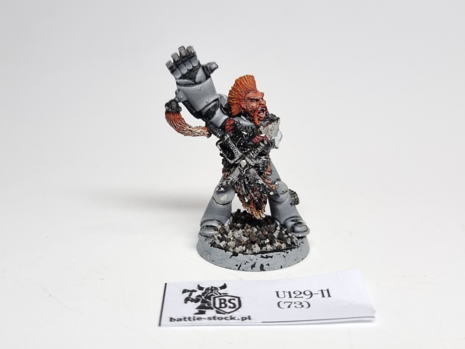 SW metal space wolves blood claws sergeant