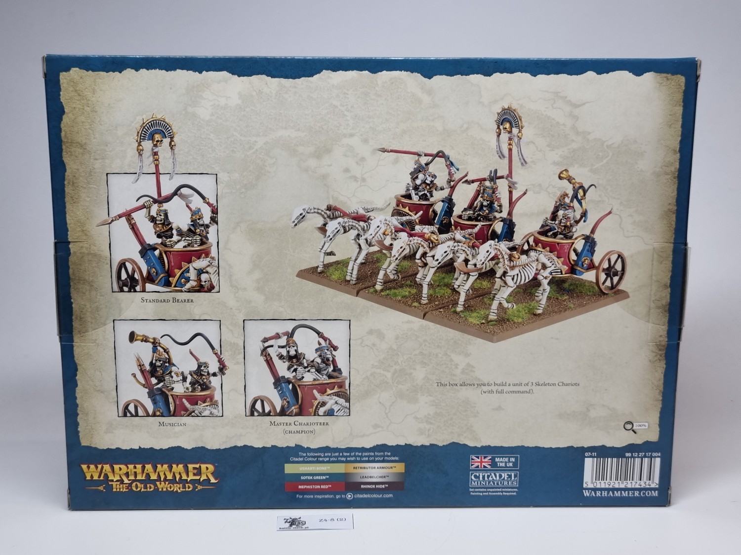 TK skeleton chariots