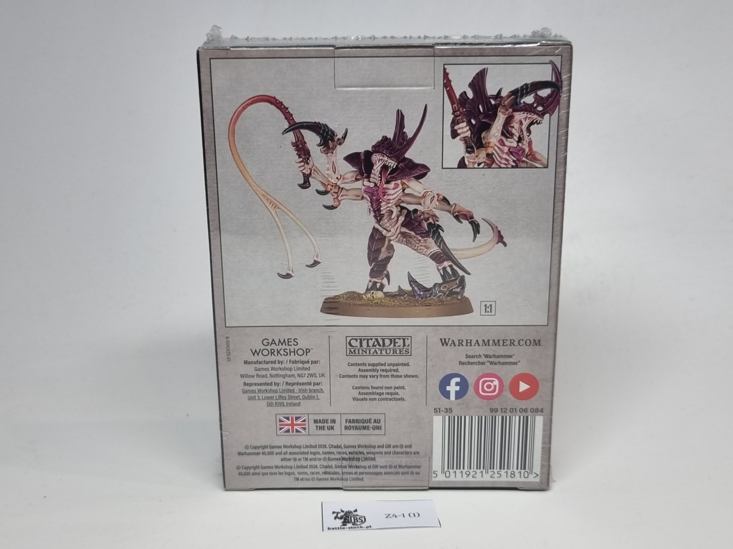 tyranid prime with lash whip