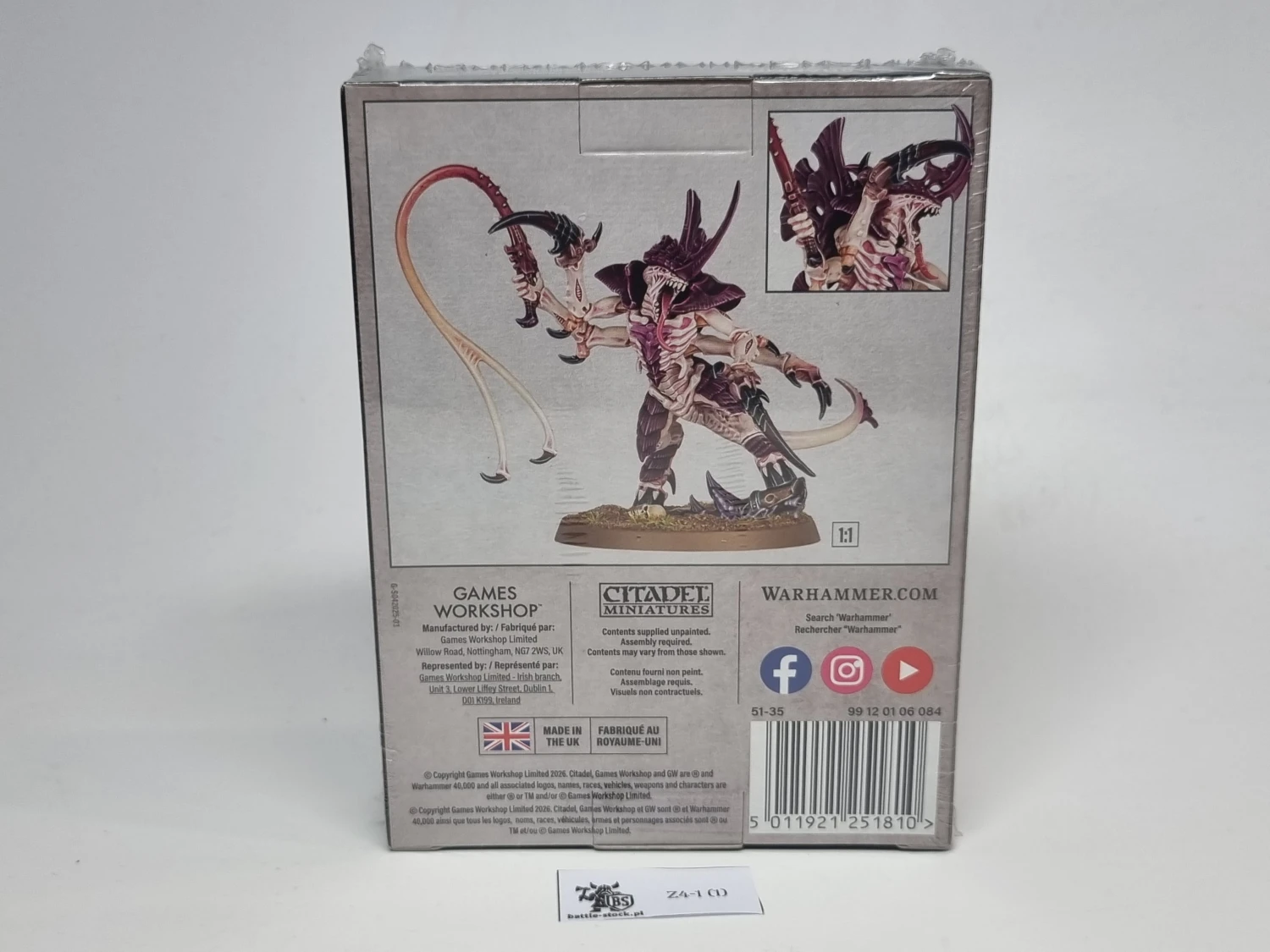 tyranid prime with lash whip