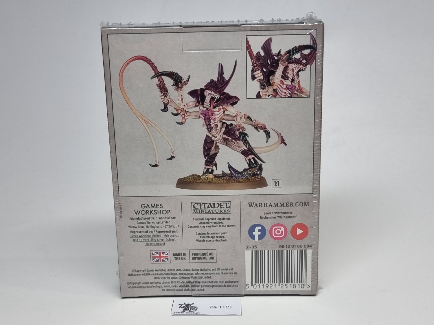 tyranid prime with lash whip