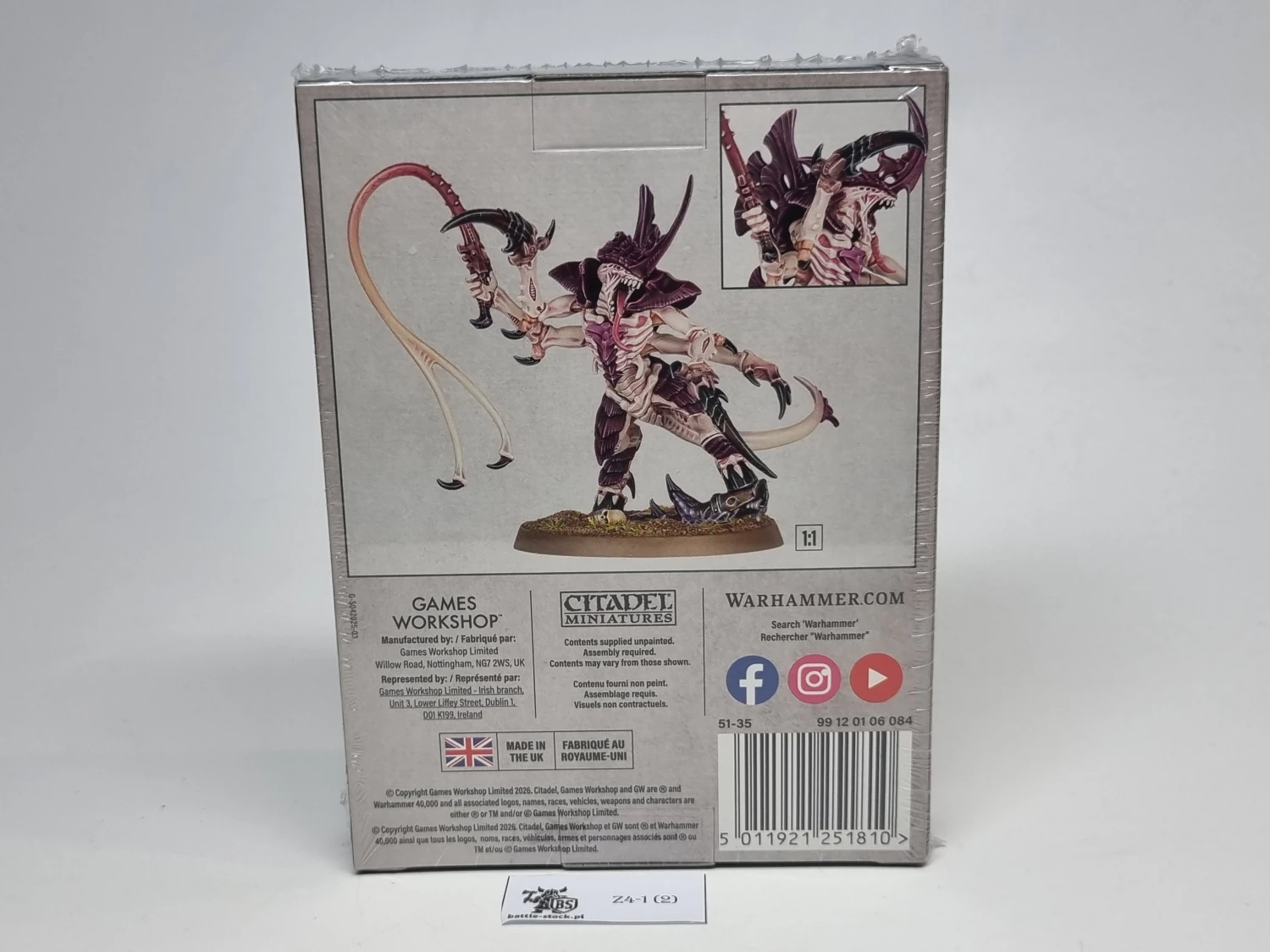 tyranid prime with lash whip