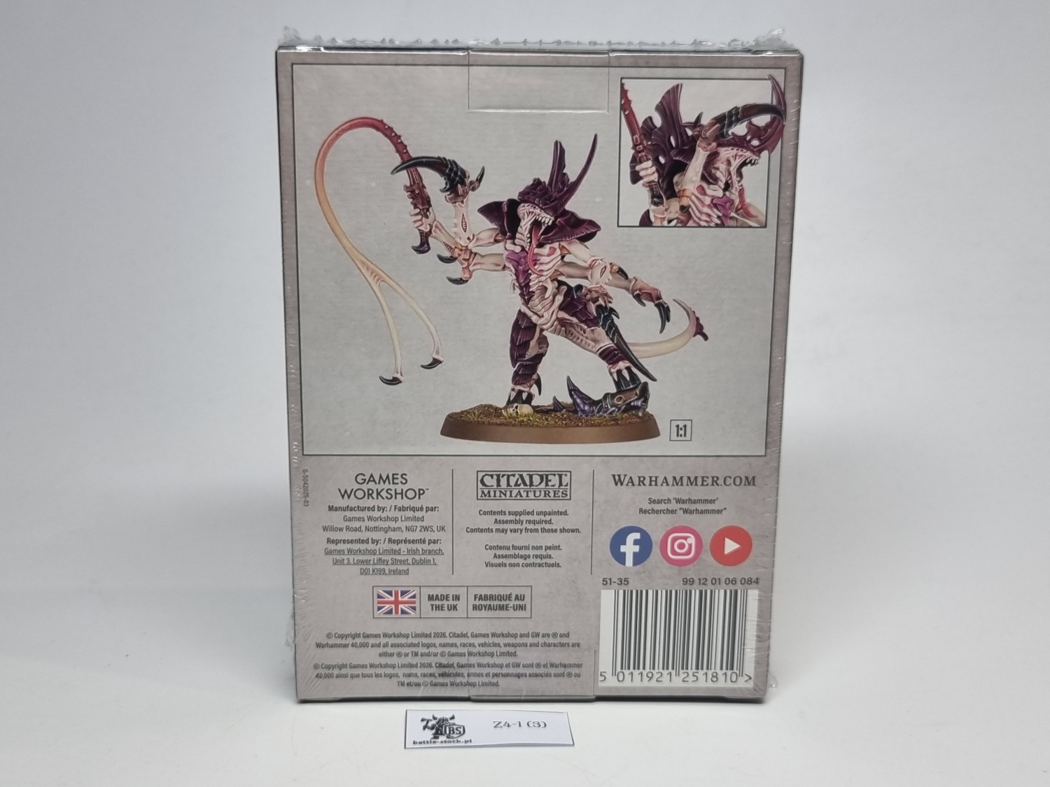 tyranid prime with lash whip