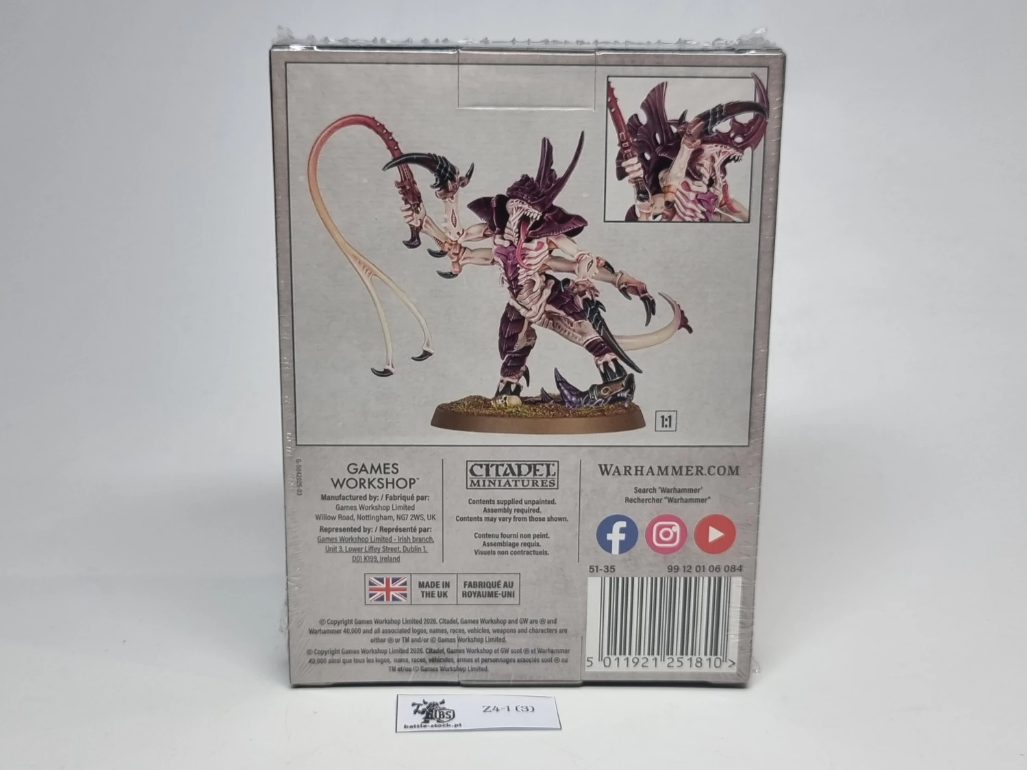 tyranid prime with lash whip