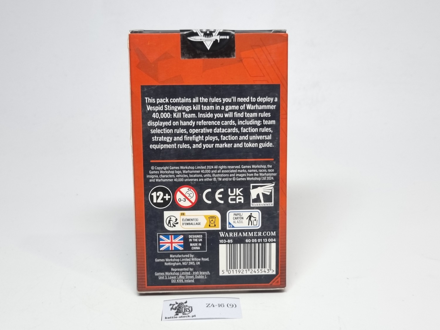 vespid stingwings datacards
