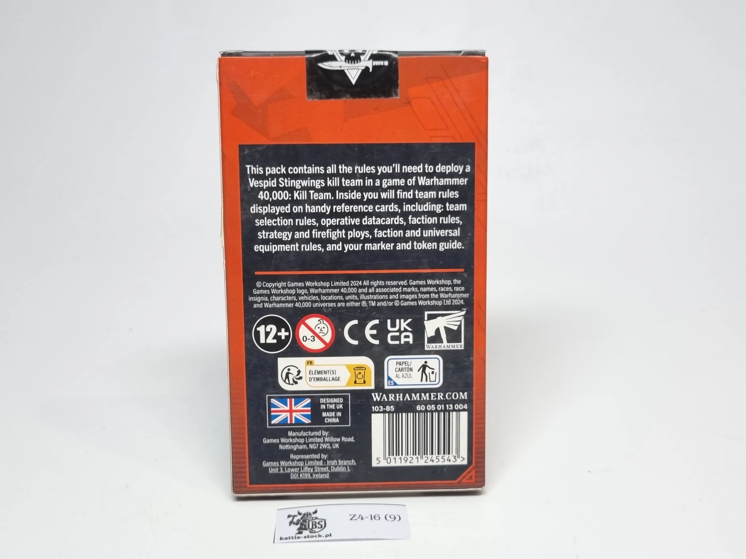vespid stingwings datacards