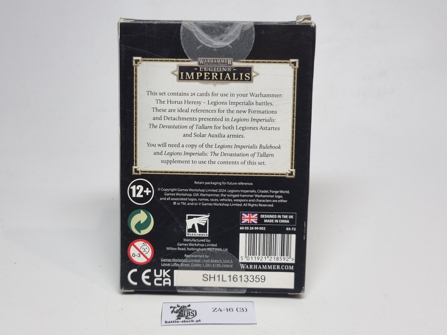 legions imperialis the devastation of tallarn army cards