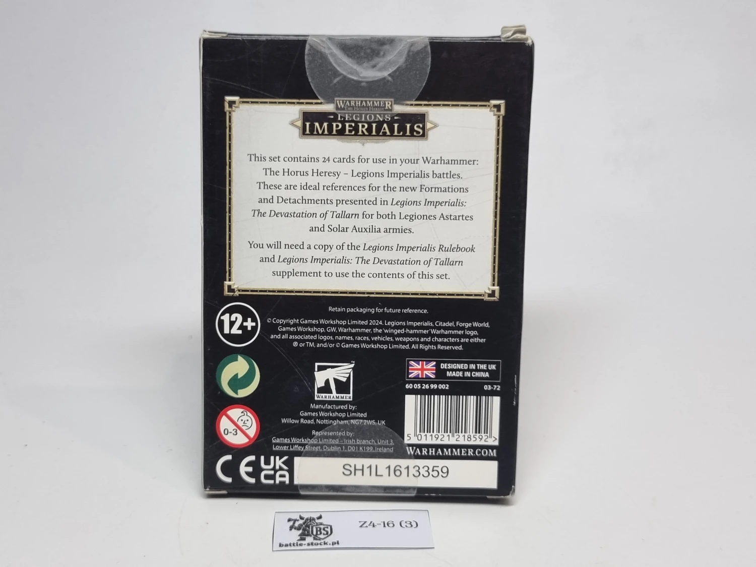 legions imperialis the devastation of tallarn army cards