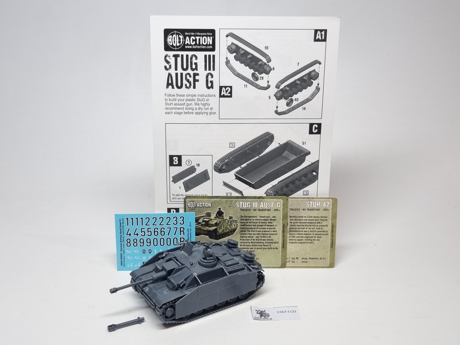 bolt action stug III ausf G