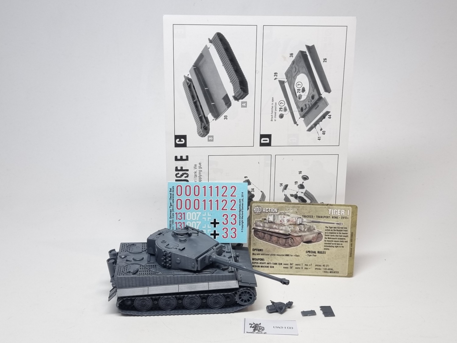 bolt action Tiger I