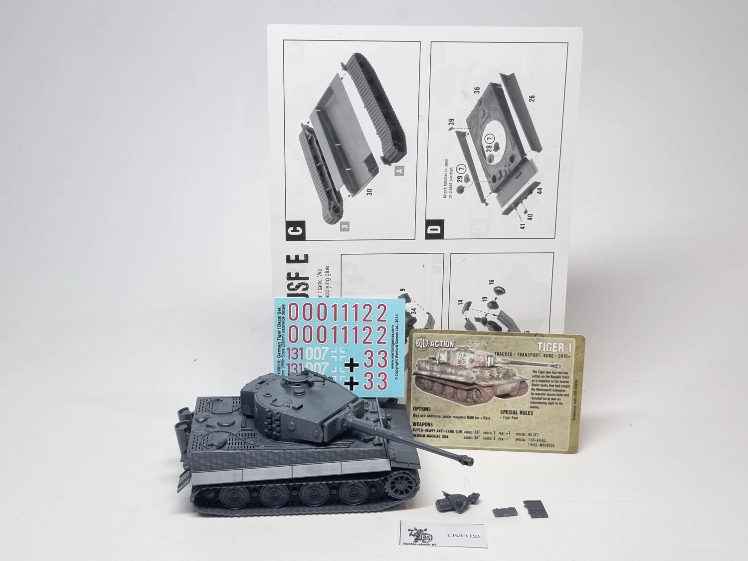 bolt action Tiger I
