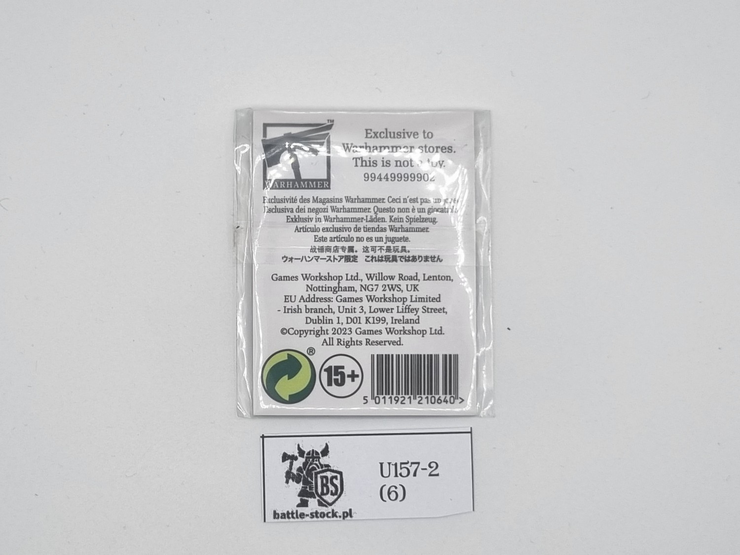 collectible coin warhammer Da red Gobbo