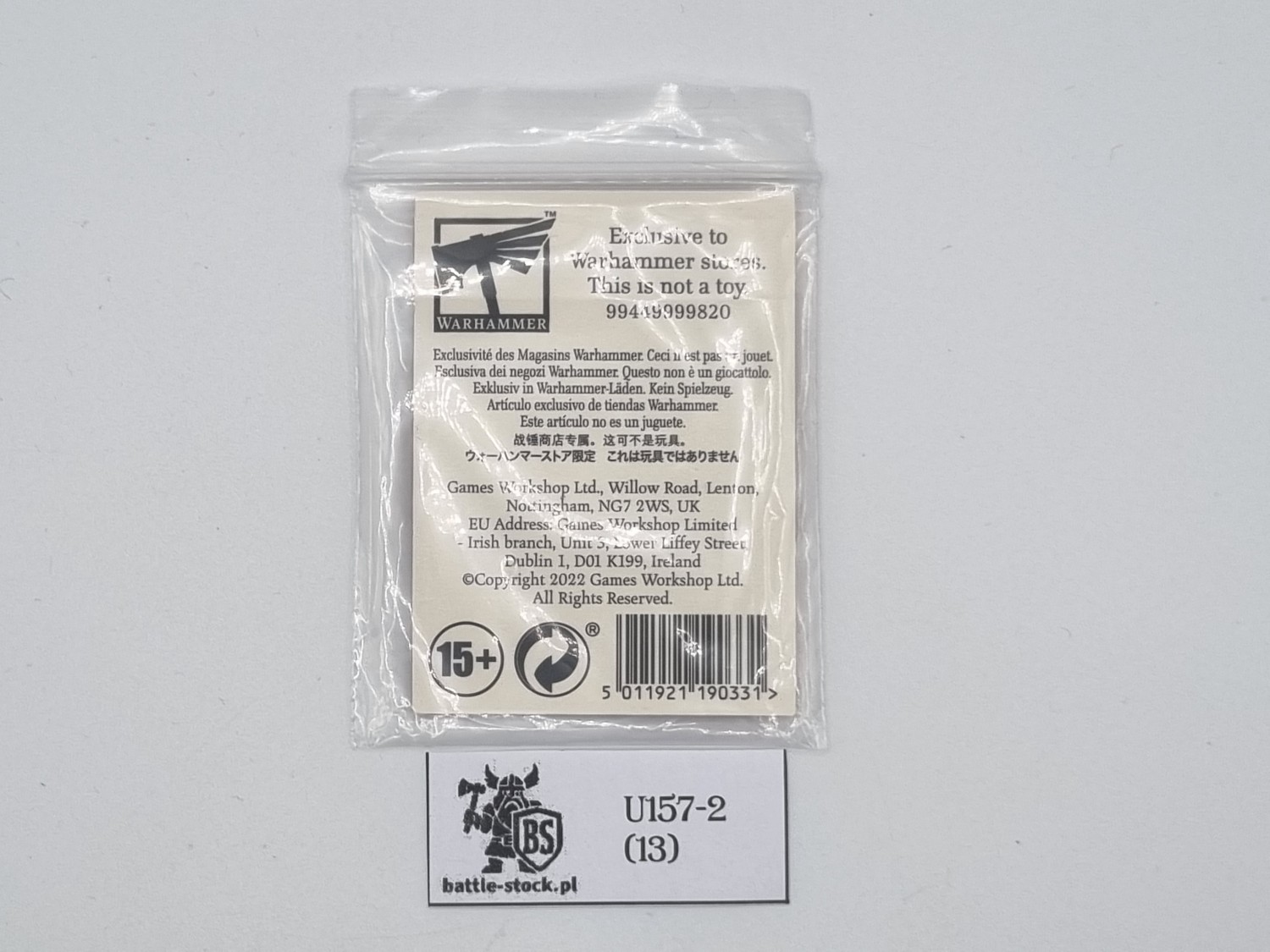 collectible coin warhammer Ghur