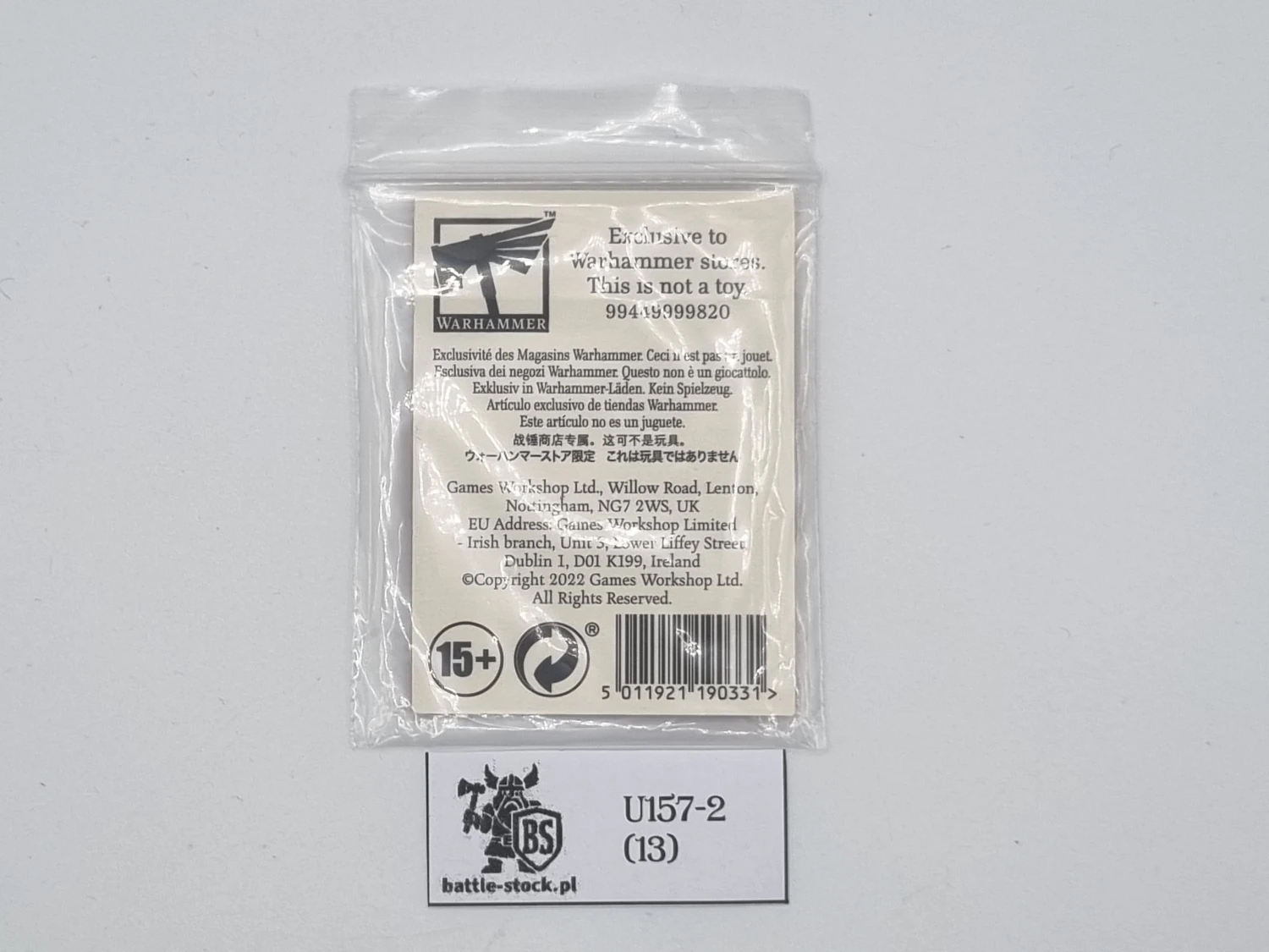 collectible coin warhammer Ghur