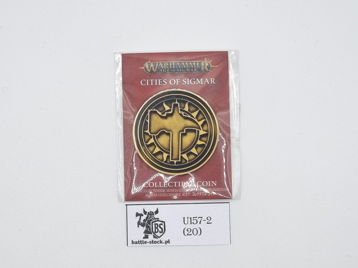 collectible coin warhammer cities of sigmar