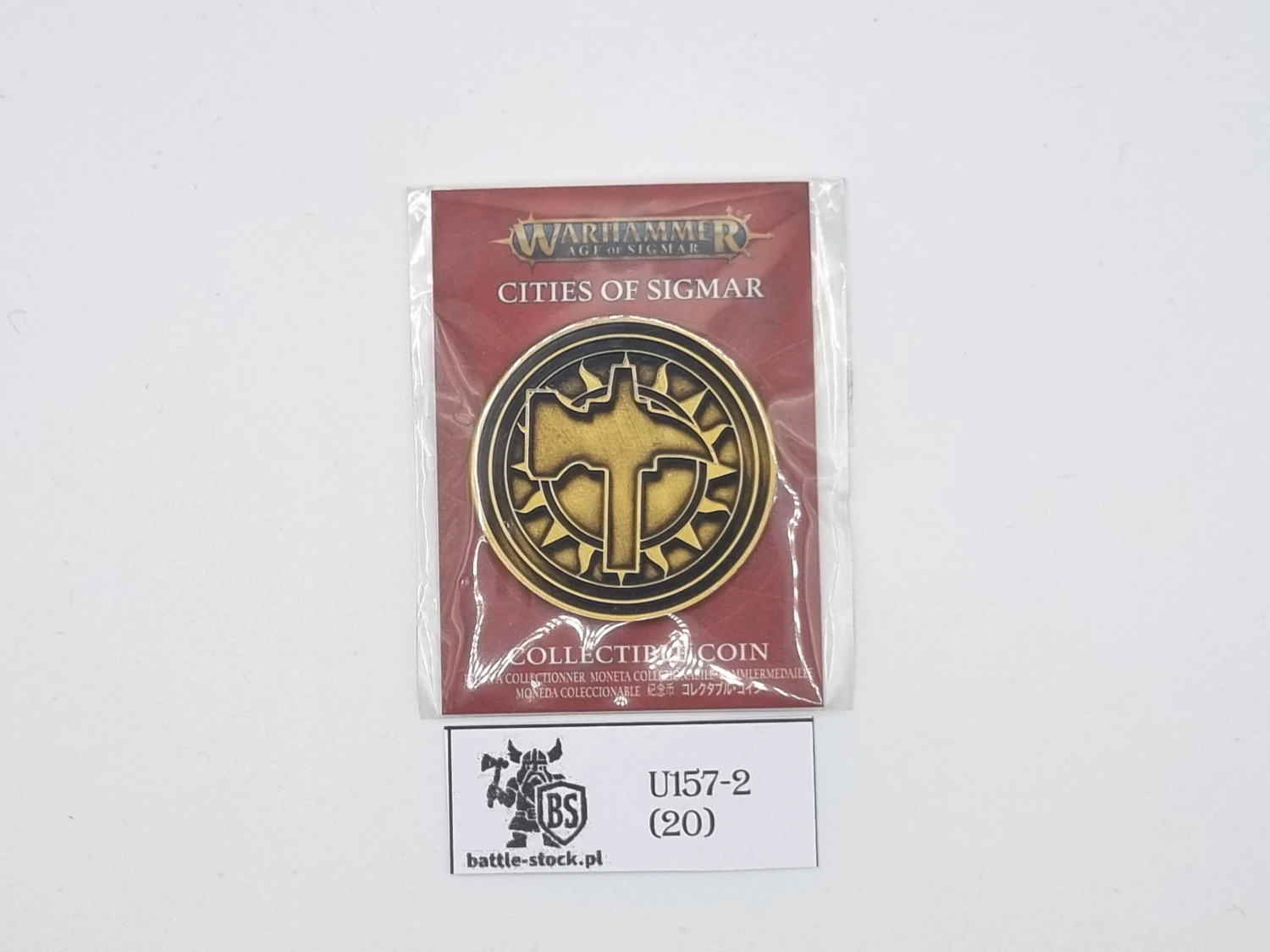 collectible coin warhammer cities of sigmar