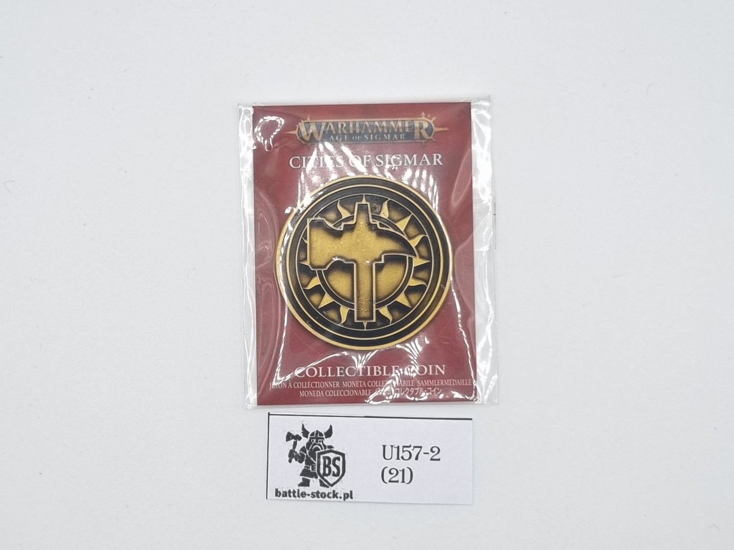 collectible coin warhammer cities of sigmar