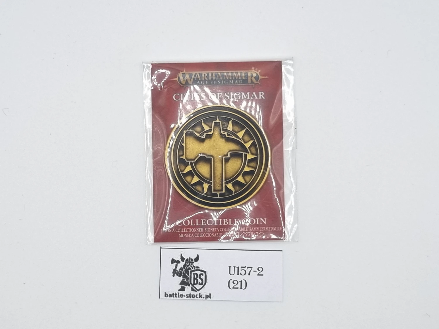 collectible coin warhammer cities of sigmar