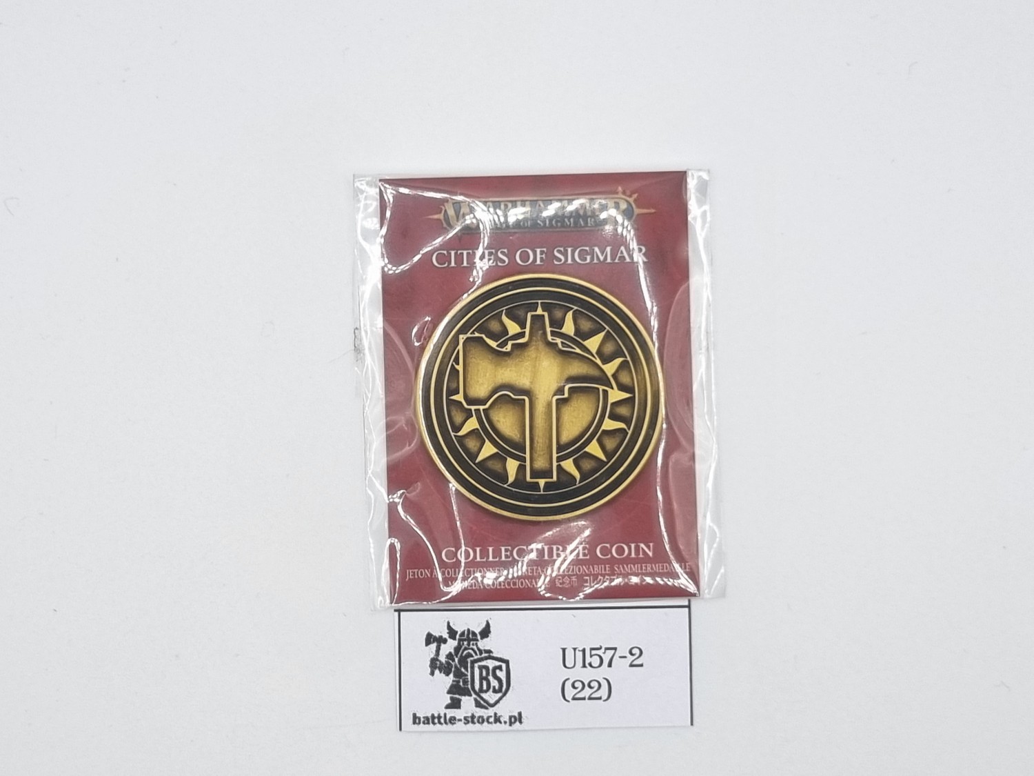 collectible coin warhammer cities of sigmar