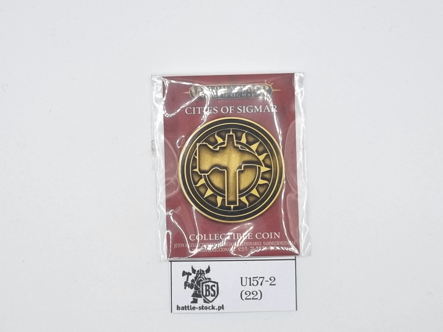 collectible coin warhammer cities of sigmar