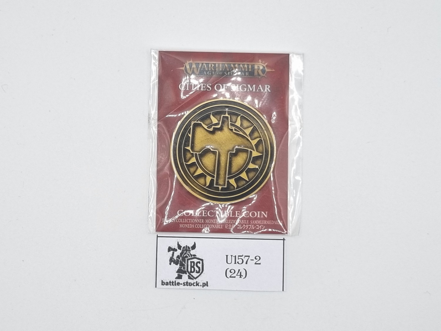 collectible coin warhammer cities of sigmar