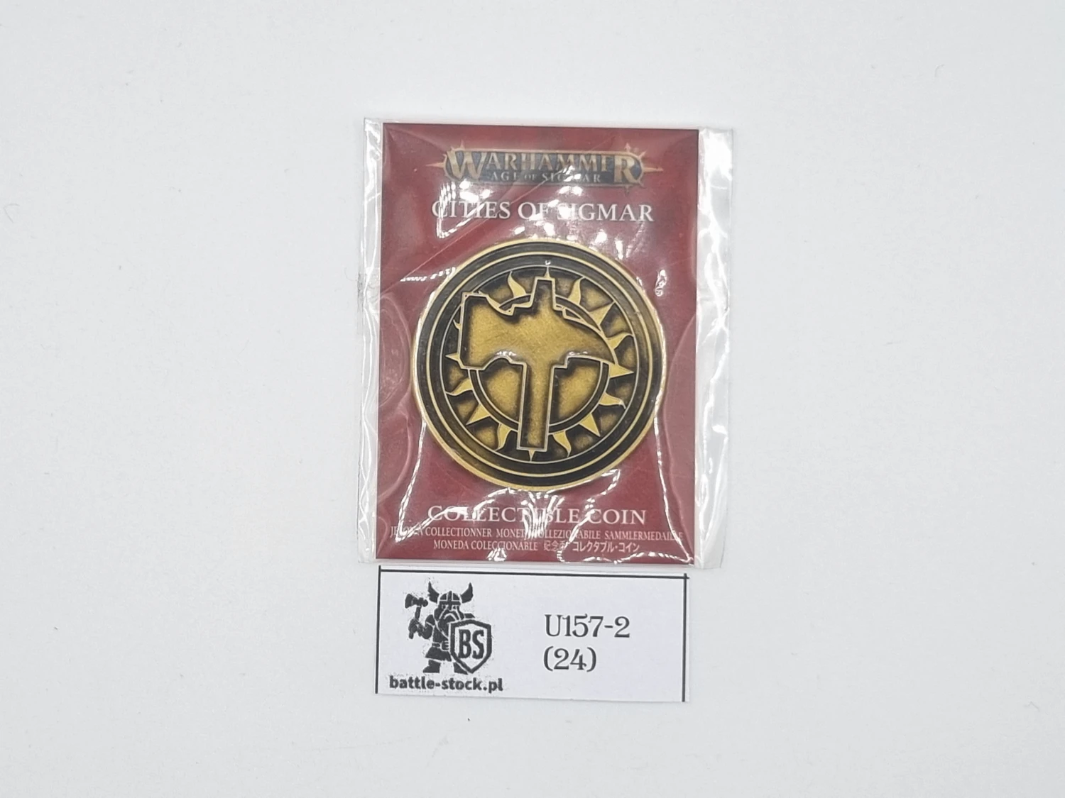 collectible coin warhammer cities of sigmar