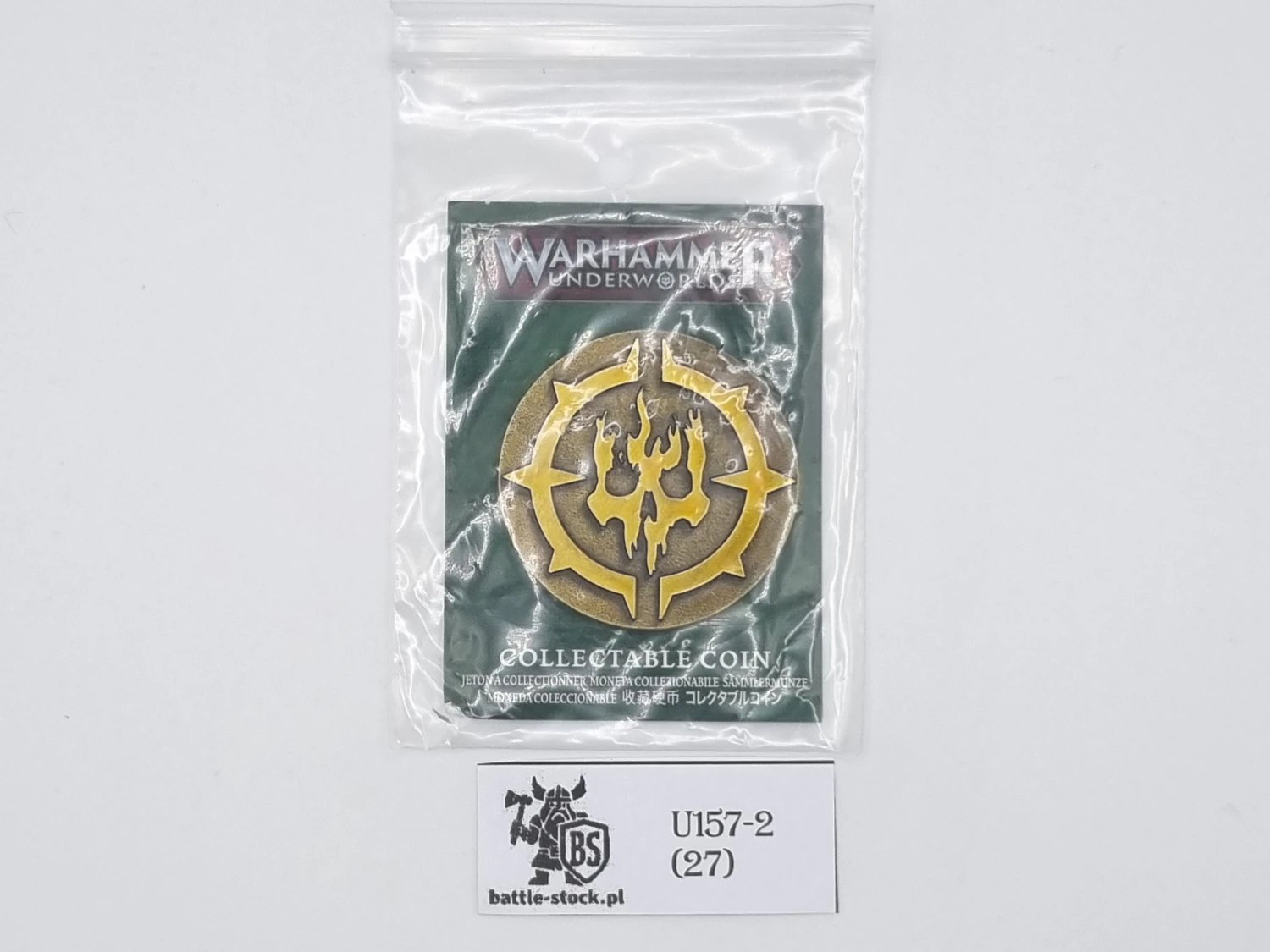 collectible coin warhammer underworlds