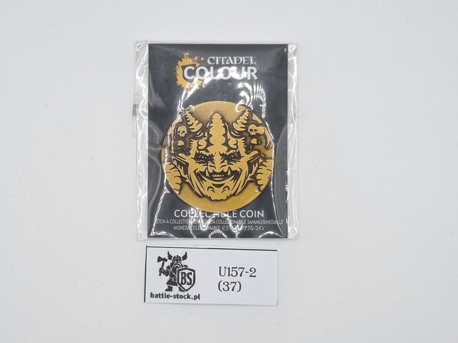 collectible coin warhammer citadel colour