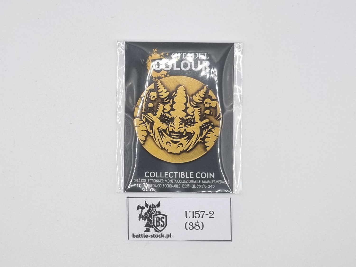 collectible coin warhammer citadel colour