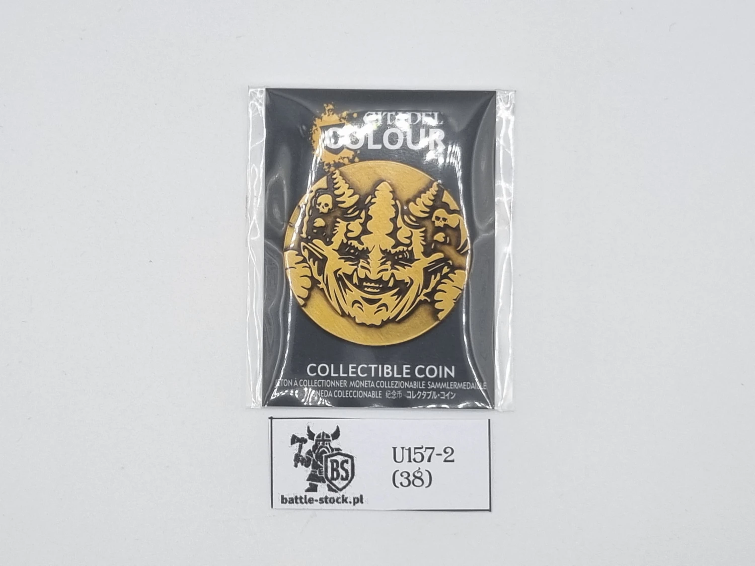 collectible coin warhammer citadel colour