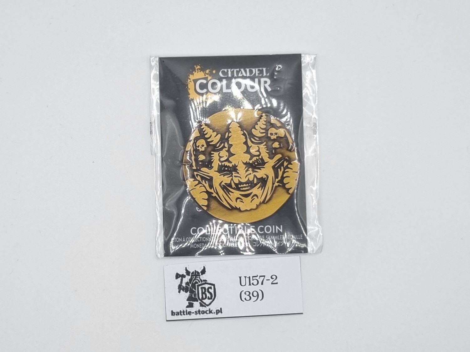 collectible coin warhammer citadel colour