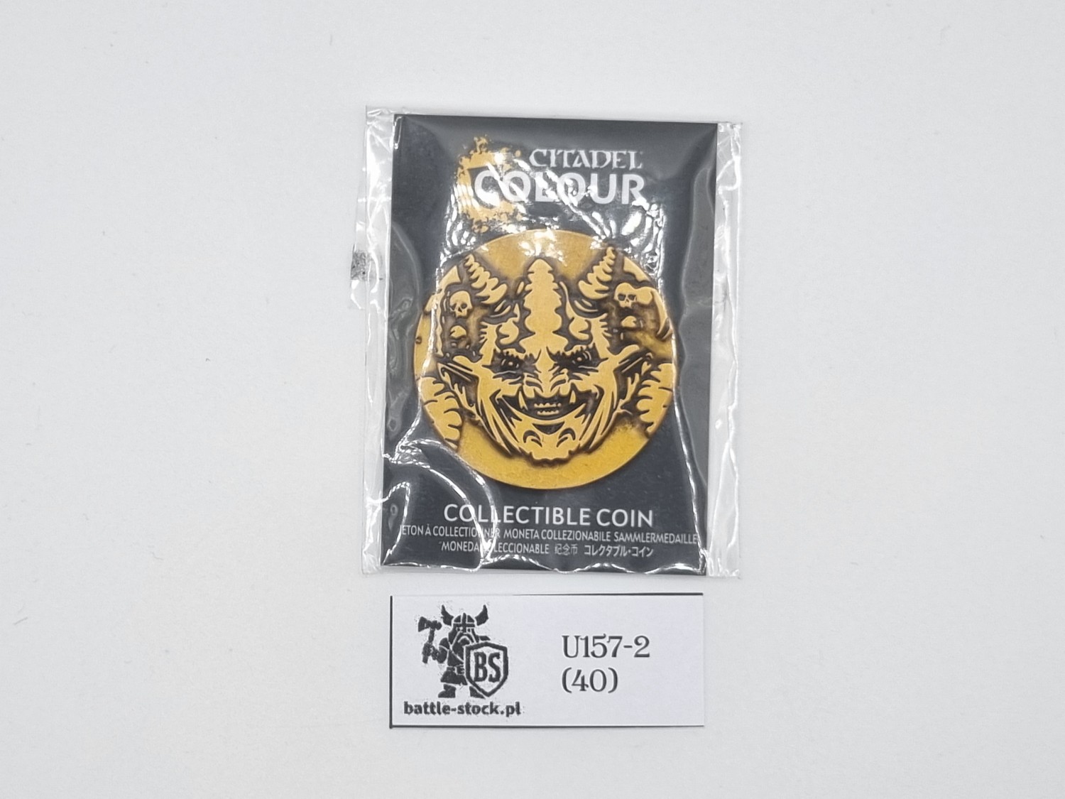 collectible coin warhammer citadel colour