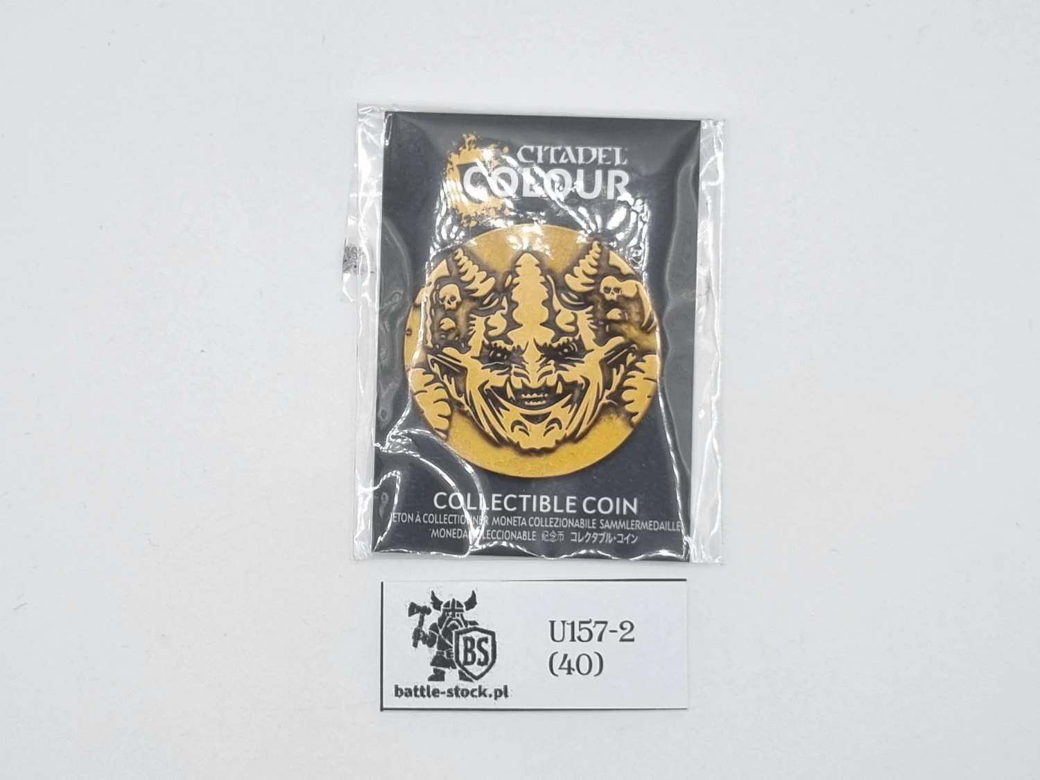 collectible coin warhammer citadel colour