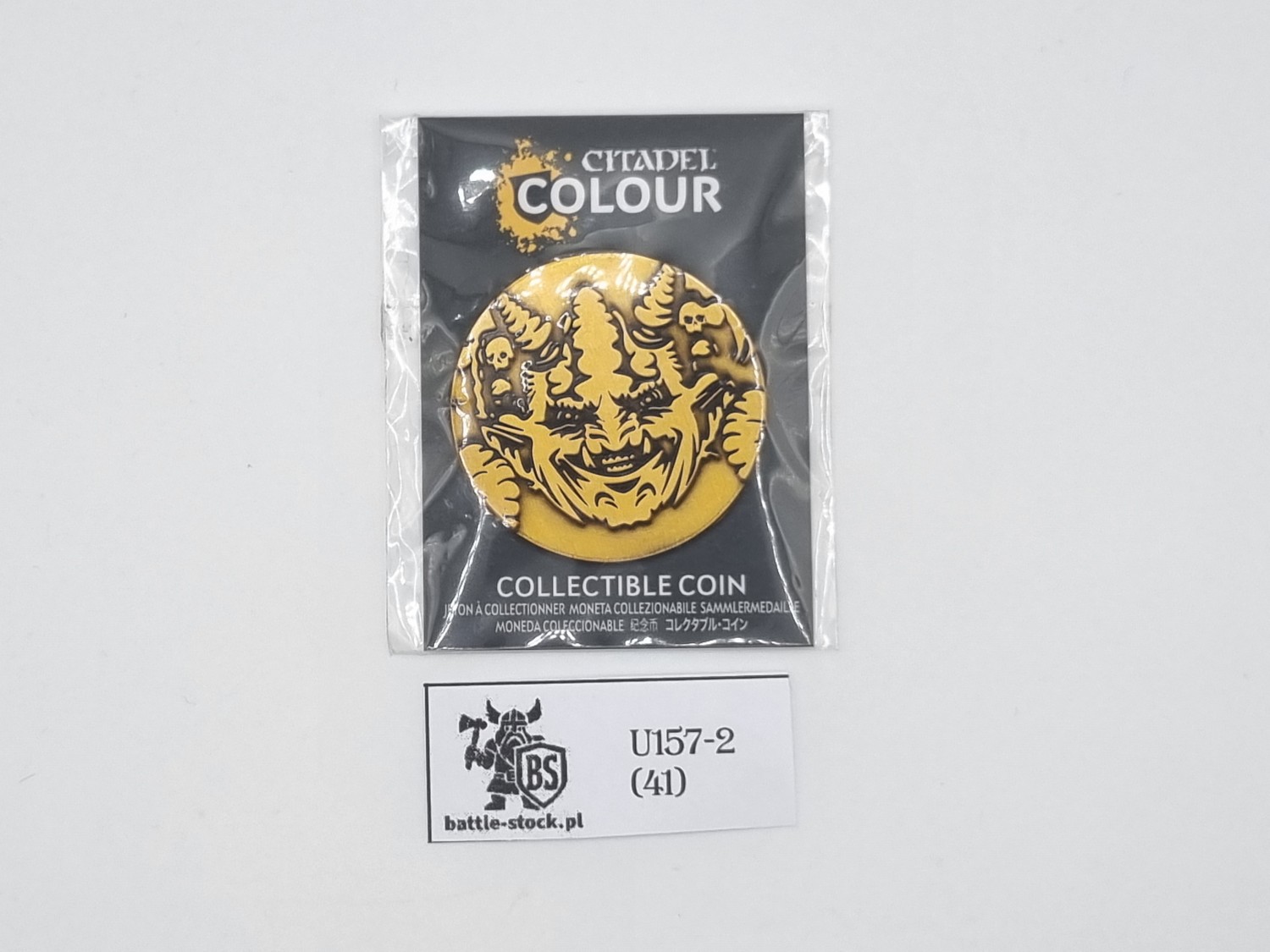 collectible coin warhammer citadel colour