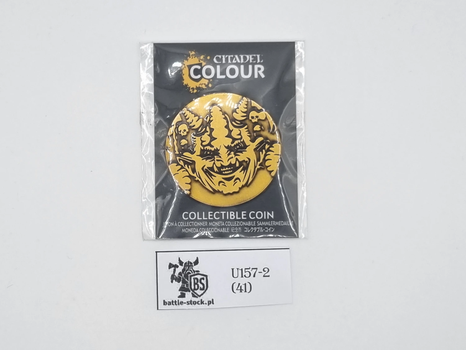 collectible coin warhammer citadel colour