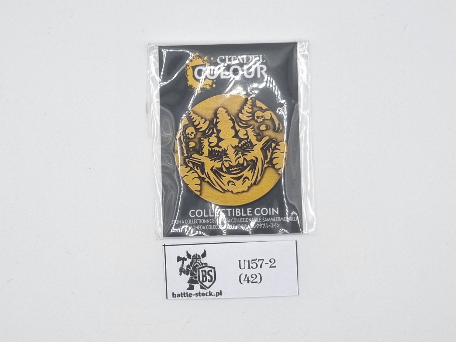 collectible coin warhammer citadel colour