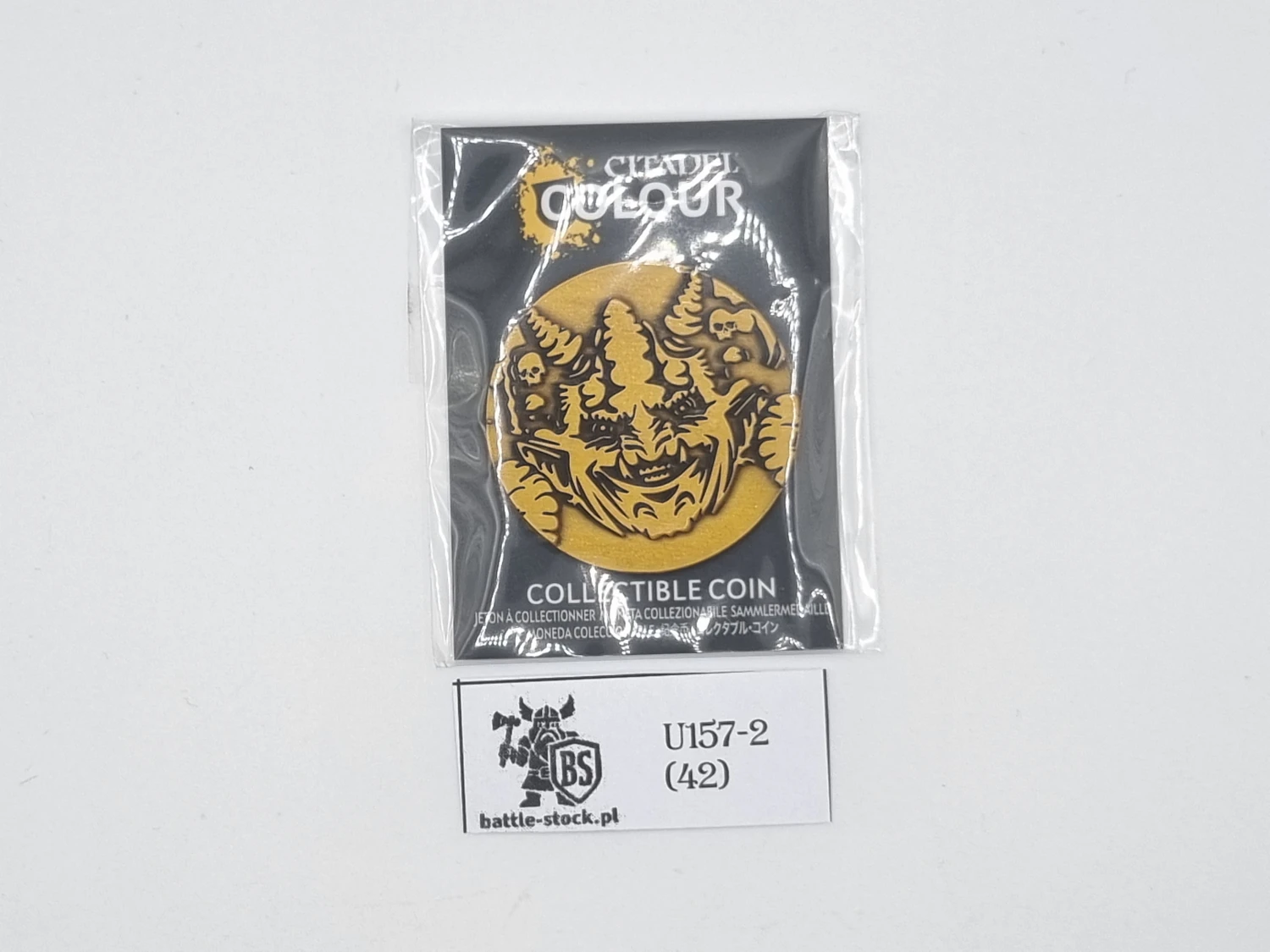 collectible coin warhammer citadel colour