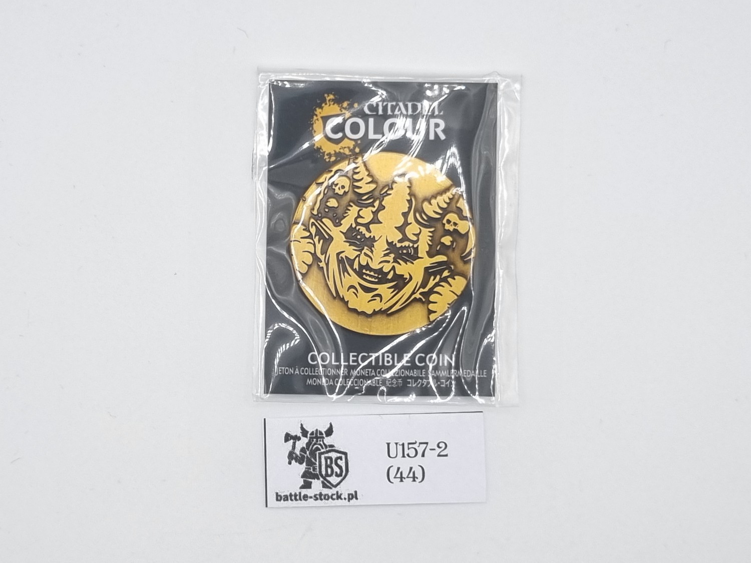 collectible coin warhammer citadel colour