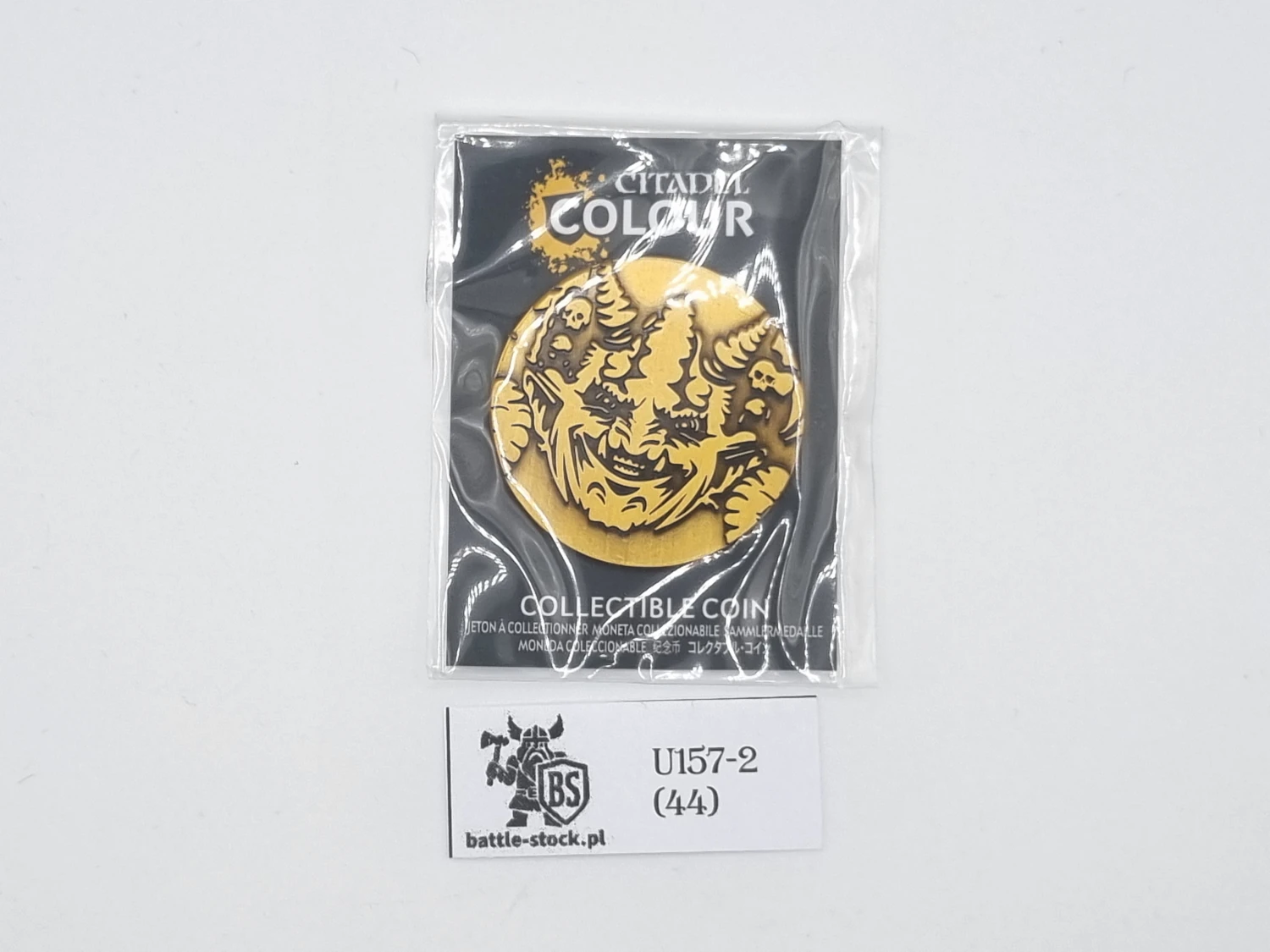collectible coin warhammer citadel colour