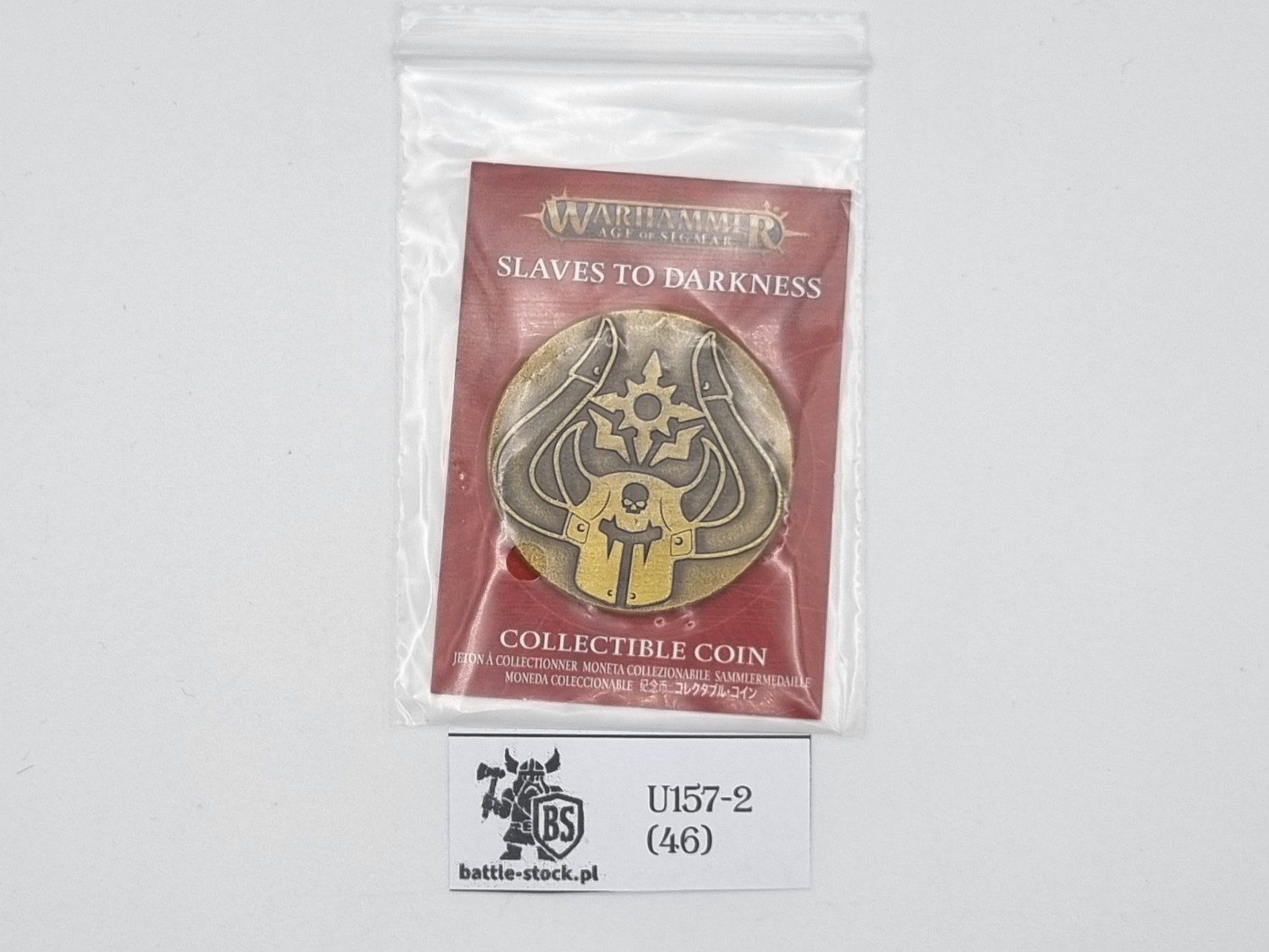 collectible coin warhammer slaves to darkness