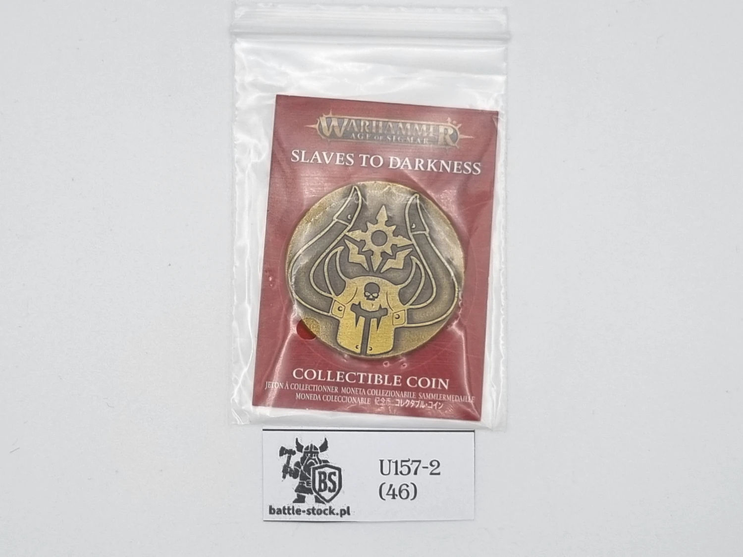 collectible coin warhammer slaves to darkness