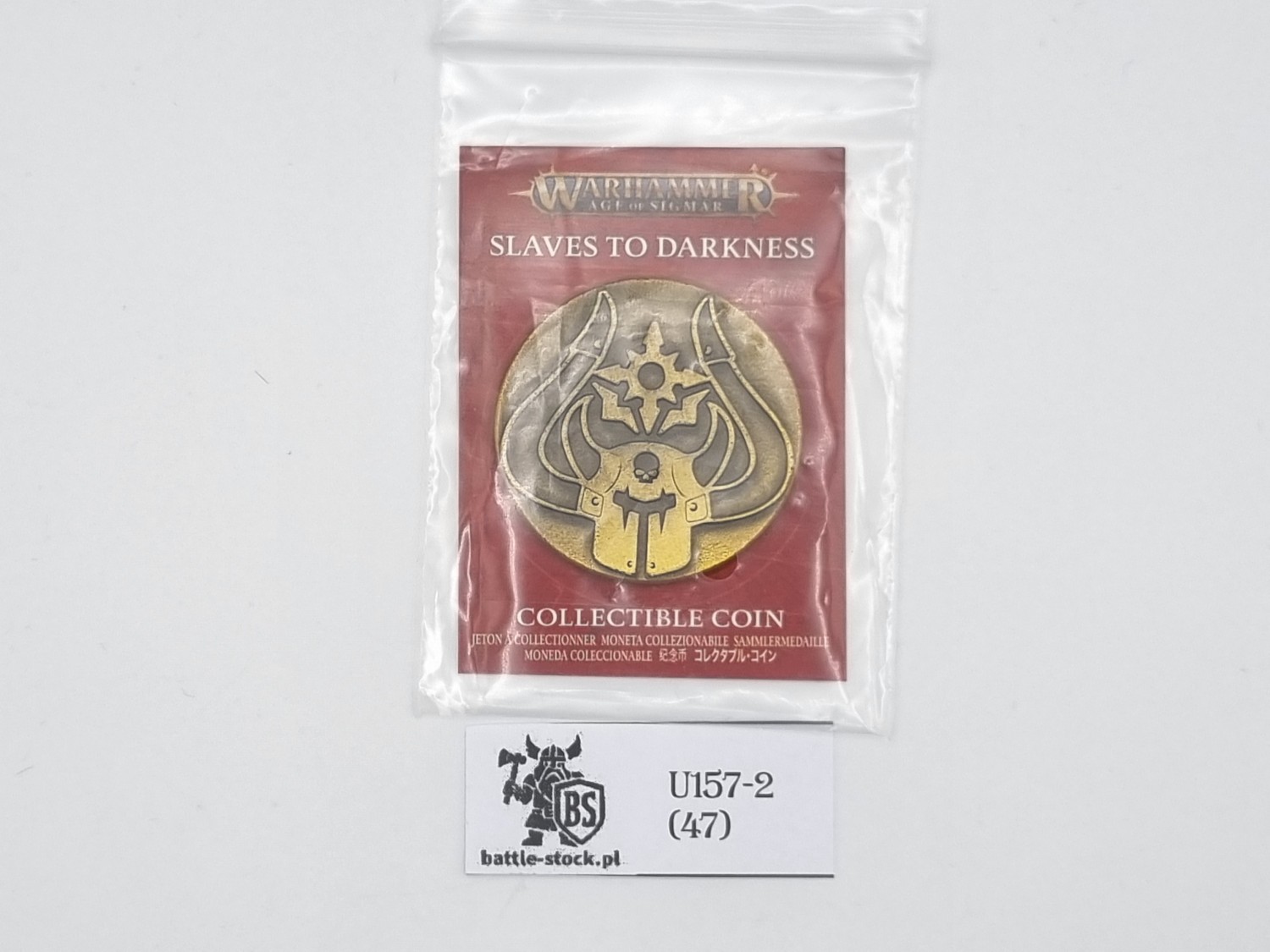 collectible coin warhammer slaves to darkness