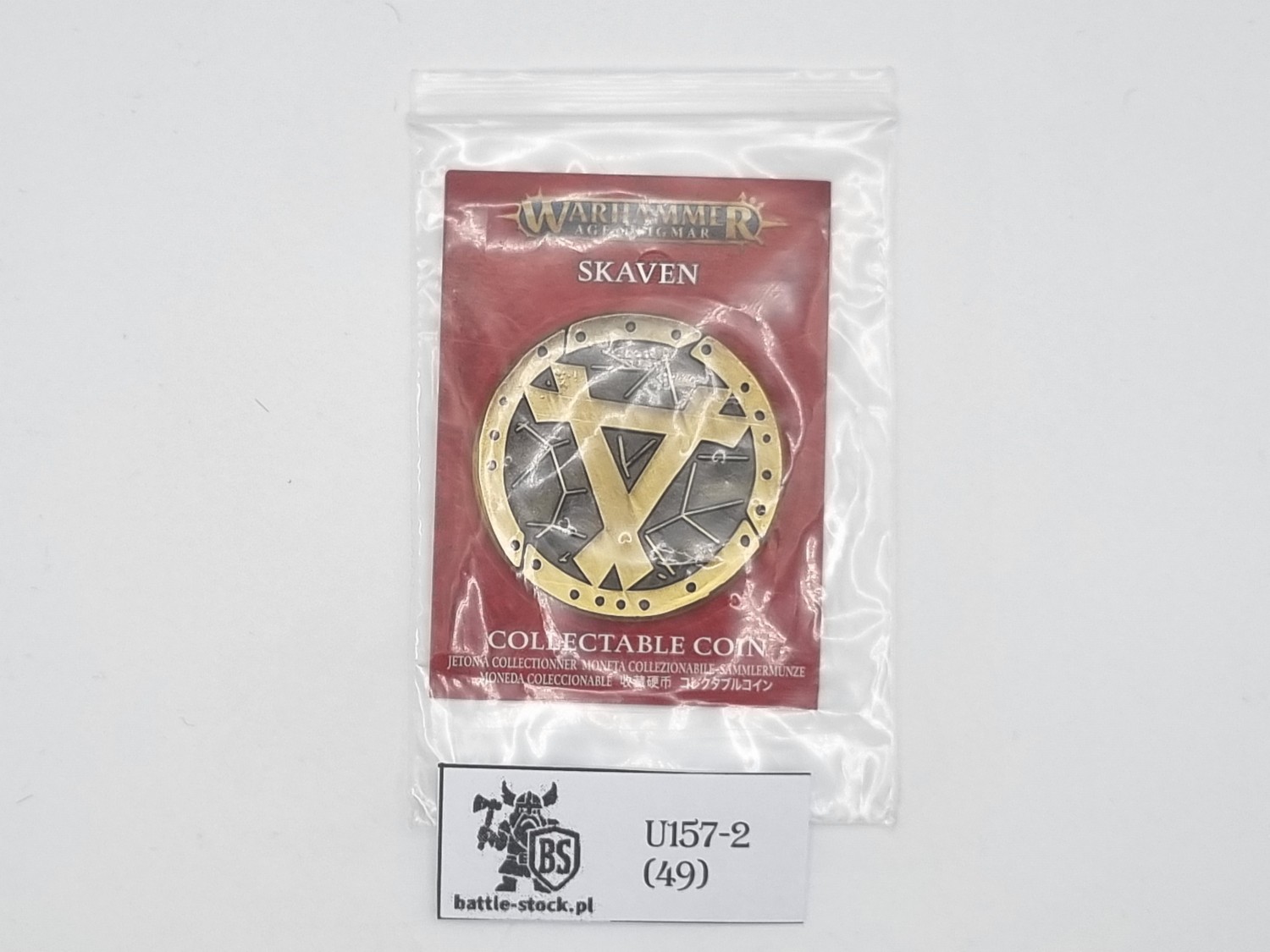 collectible coin warhammer skaven