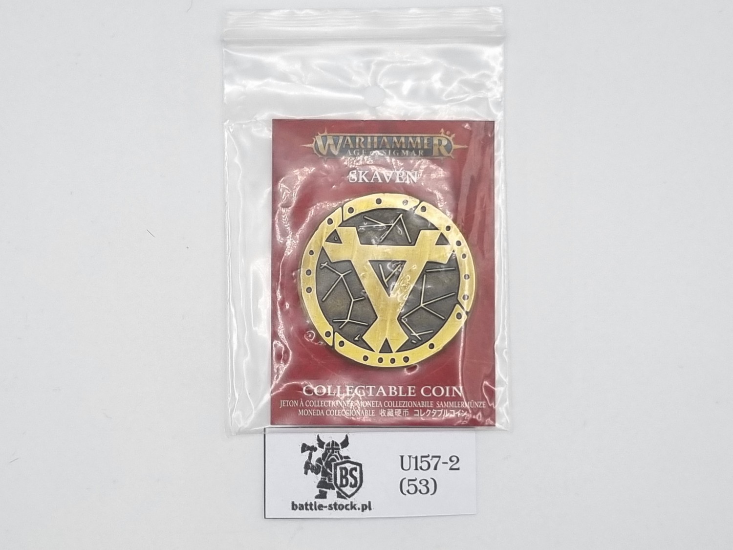 collectible coin warhammer skaven
